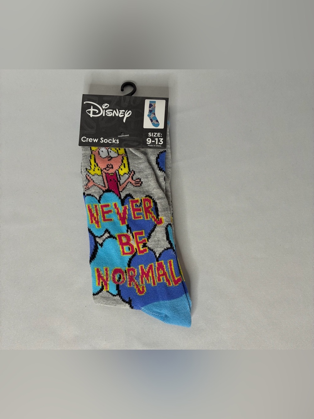 Fun Novelty Socks Featuring Lizzie McGuire